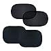 BURRANTON 4PCS Car Window Shade -Protect Yourself and Your Kids, Pets from Sun Glare - Blocks over 99% of Harmful UV Rays - 2 Size(20