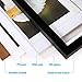 Solid Wood Picture Frames 8x10 - Hang on Wall Stand Hook Accessory Fashion Wooden Frame Stand Pictures Photos Landscape Family Portrait 8x10 Picture Frame without Mat/ 6x8 Frame with Mat 1 pack Black