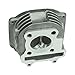 Glixal ATMT1-018 GY6 150cc 57.4mm Cylinder Head Asyy with valves for 152QMI 157QMJ Scooter Moped ATV Go Kart Quad (Non EGR Type)