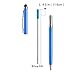 Blue Ink Refills (10pcs), Replaceable Pens Refills, 1mm Medium Tip - Blue