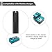 Replace Makita 9.6v 3.5Ah Battery for Makita 9000 9033 193890-9 192696-2 632007-4 2-Pack GERIT BATT