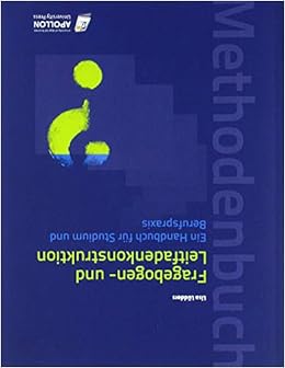 Fragebogen Und Leitfadenkonstruktion Ein Handbuch Fur Studium Und Berufspraxis Methodenbucher Amazon De Ludders Lisa Bucher