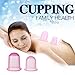 De.De. Anti Cellulite Cup Set with Cellulite Massager - Vacuum Suction Cup for Cellulite Treatment Cellulite Remover - Silicone Suction Cup Set for Cupping Therapy (2 Cups + 1 Massage Roller)