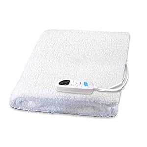 PREMIUM Massage Table Warmer – 31″ x 71″ with 5 Heat Settings, 12 Ft Cord and Overheat Safeguard System, Massage Table Heating Pad, Massage Bed Warmer Thick Fleece Pad, Bed Warmer for Spa Table