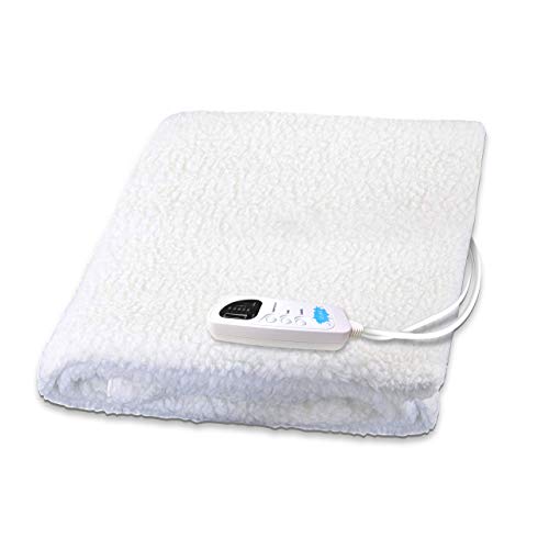 PREMIUM Massage Table Warmer - 31" x 71" with 5 Heat Settings, 12 Ft Cord and Overheat Safeguard System, Massage Table Heating Pad, Massage Bed Warmer Thick Fleece Pad, Bed Warmer for Spa Table
