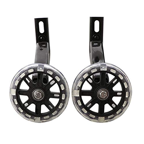 JCBABA Kids Bicycle Training Wheelsï¼ŒReplacement Stabilizers Mounted Wheels 12 14 16 18 20 inch