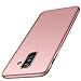 Arkour Galaxy A6 Plus 2018 Case, Minimalist Ultra Thin Slim Fit Smooth Matte Surface Hard PC Cover for Samsung Galaxy A6 Plus (Smooth Rose Gold)