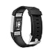 GinCoband 10PCS Fitbit Charge2 Replacement Bands for Fitbit Charge 2 Fitness Wristband with Metal Clasps (Set of 10, Small)