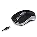 Wireless Mouse and Keyboard Rechargeable, VEGCOO E5 Compact Keyboard Mouse Combo With Soft Chocolate Keys for Computer and Laptop