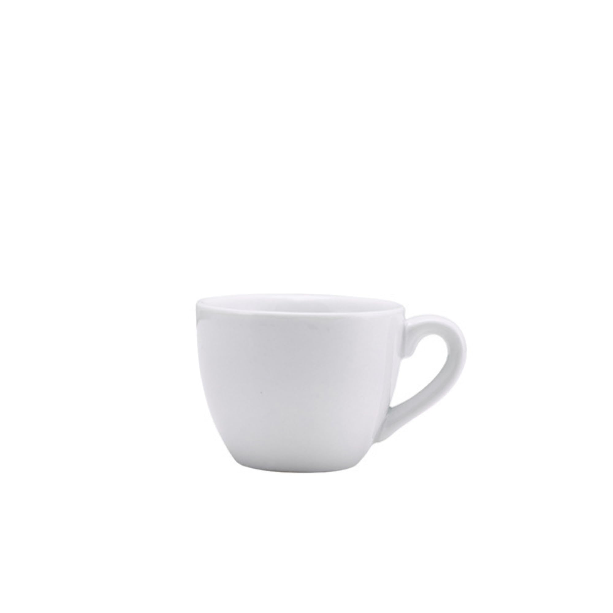 Genware Bowl Shaped Espresso Cups 3.2oz / 90ml, 312109, Pack of 6