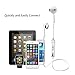 Bluetooth Headphones, INNLIFE V4.1 Wireless Stereo Noise Cancelling Sports Headset with Mic for iPhone 6s Samsung Galaxy S7 and Android Smartphones (white)