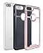 iPhone 7 Plus case,[Shockproof] [Slim] Soft Bumper Armor Defender Anti-slip Dual-Material Full-body Rugged TPU Protective Cover Case for Apple iPhone 7 Plus(2016)-Rose Gold