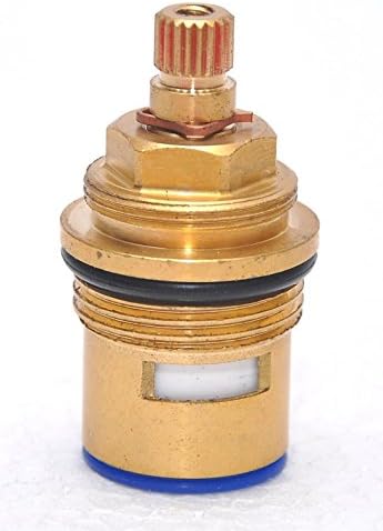 YAPL34085GCL Brass Ceramic Disc Cartridge Quarter Turn 3/4" for Bathroom Kitchen Tap Faucet Valve (Cold)