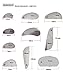 COMIART Clay Sculpture Pottery Molding Ceramics Sharp Steel Cutter Tools Scraper Crafts Pack of 10