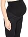 Motherhood Secret Fit Belly Stretch Twill Boot Maternity Pants Black