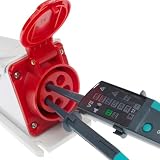 Kewtech KT1780 2-Pole Voltage Detector Continuity Tester 690 V Green view 2