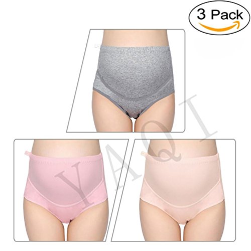 Womens 3 pack soft cotton maternity & nursing panties/underwe…