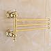 AUSWIND Antique Polished Gold Brass Towel Rack 14.17