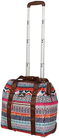 lily bloom tribal stripe luggage