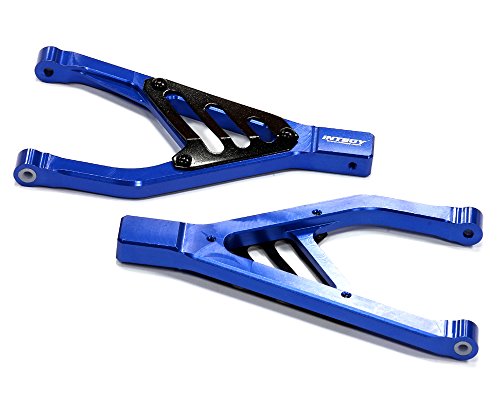 Integy RC Model Hop-ups T4151BLUE Billet Machined Type II Rear Upper Suspension Arm for Traxxas 1/10 Revo & E-Revo
