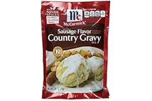 McCormick Country Gravy Mix, Sausage Flavor, 2.64 oz(Pack of 5)