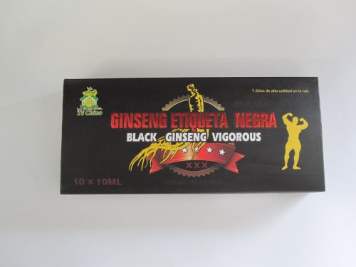 Vigorous Black Ginseng 10 X 10ml (Ginseng Black Label) Vigorous Black Ginseng 10 X 10ml (Ginseng Black Label)