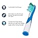 AGPtEK® 2X Pack 4 Replacement Toothbrush Oral B Sonic Compatible with Oral-B Sonic, Sonic and Sonic Complete Vitality