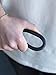 Legrand - OnQ 2.5 Inch Grommet Ring, Round Rubber Wall Mount, Oil-Resistant Grommet Ring for Wiring Distribution, Black, F2242
