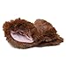 BAOPLAYKIDS Cat Fox Wolf Long Fur Ears Hair Clip Headwear Cosplay Halloween Costume (Brown&Pink)