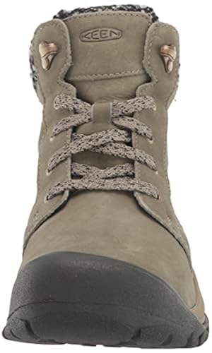 KEEN Women's Kaci Winter Mid Height Waterproof Snow Boots, Pale