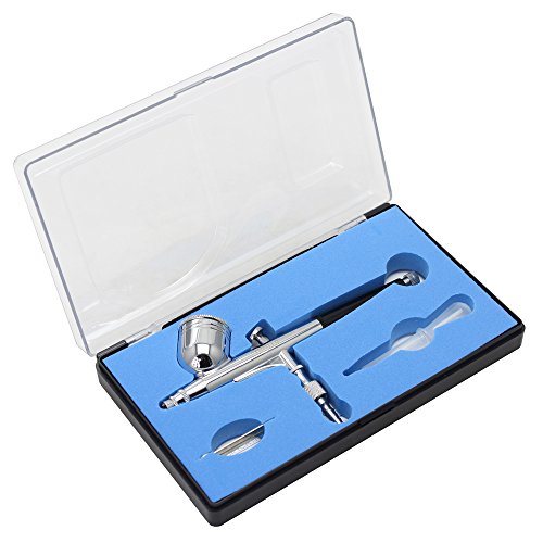 OPHIR Premium Dual Action Airbrush Kit Craft Nail Art Hobby 0.3mm Nozzle AC004