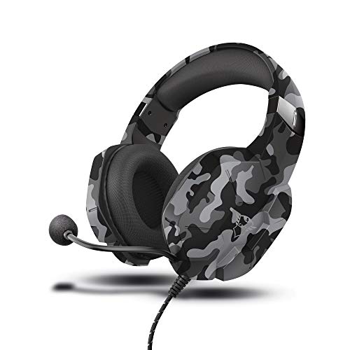 Trust-Gaming-Cascos-Gaming-para-PC-Playstation-Xbox-GXT-323K-Carus-Auriculares-Gamer-con-Microfono-Flexible-para-PC-PS4-PS5-Xbox-Series-X-S-Negro-Camuflaje