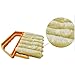 Aremazing Washable Venetian Blind Slat Dust Cleaner Air Conditioner Duster Clean Brush (Orange + Beige)