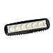 Kawell 2 Pack 18W LED Flood Work Light Off Road Led Light Bar Fog Driving Lamp for Jeep Truck SUV ATV Motorcycle Black