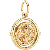 CHARMY´S Sterling Harry Potter Time Turner Charm Compatible with Pandora Charms for Women, Charm Bracelet Charms, Necklace Charms & Bracelets – Cute Hogwarts Harry Potter Charms for Bracelets