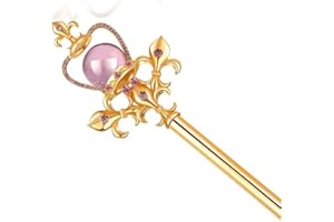 HAIQILIN Queen Scepter Princess Wands for Women Sceptor