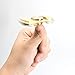 Hand Spinner EDC Fidget Spinner [Copper] [Metal] Figit Fingertip Gyro [Gold] Figets ADHD Focus Autism Anxiety Relief Toy -Up to 1-3 Minutes Spinning Time - Small Size