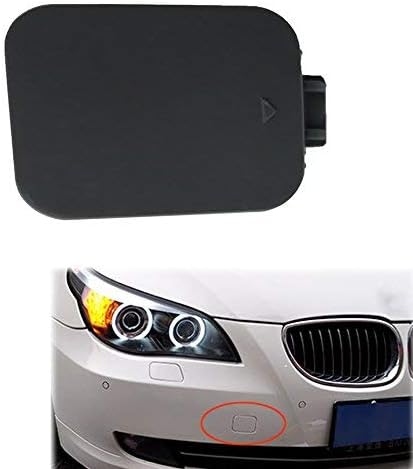 Weayaka for BMW E60 2008-2010 Primed Front Bumper Tow Hook Cover Cap 51117184708