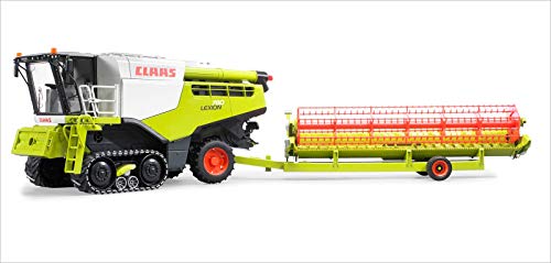 bruder 02119 - Claas Lexion 780 Terra Trac Mähdrescher - 1:16 Bauernhof Landwirtschaft Traktor Trecker Schlepper Bulldog Fahrzeug Erntemaschine Feldarbeit Spielzeug – Bild 7