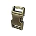 5/8-Inch Bronze Color Metal Side Release Buckles for Paracord Bracelets (Pack of 10pcs) by DGQ