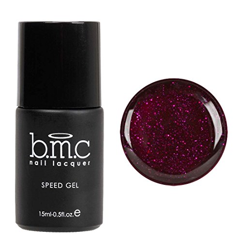 BMC Glitter Style Speed Gel Nail Polish - Unforgettable Collection, Promise Me Purple BMC Glitter Style Speed Gel Nail Polish - Unforgettable Collection, Promise Me Purple