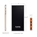 3 Port 15000mAh Power Bank, Lumsing Ultrathin Portable Charger 15000mAh Premium External Battery Pack & Power Bank with Smart Charge for iPhone, Samsung Galaxy, Android Smart Devices (Black)