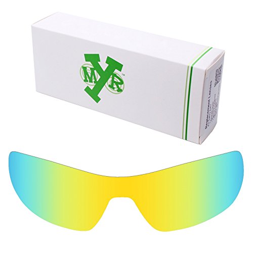 MRY Polarized Replacement Lenses for Oakley Offshoot Sunglasses - Rich Option Colors (Standard, 24K Gold Mirror-Polarized)