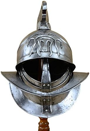 Spartacus Gladiator Helmet - 18 Gauge