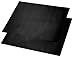 Quiseen BBQ Grill Mat - Set of 2 Mats - PFOA Free, Thick, Durable, Non-Stick, Heat Resistant and Dishwasher Safe