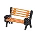 YZ150 10pcs Park Benches Model Train 1:100 Bench 1.31cm or 0.51inch Chair Settee TT Railway Layout New