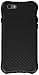 BALLISTIC Urbanite Series Case for Apple iPhone 6 / iPhone 6s - Retail Packaging - Black Carbon Fiber