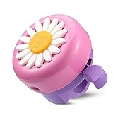 Newsty Kids Bicycle Bell Toddler Bike Bells Bike Horny Best Kids Gifts Nice Bike Ring for Children Bike Bell for Girls - Pink & Purple