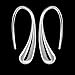 KOREA-JIAEN Fashion Earrings S925 Sterling Silver Plated Base Dangle Earring Jewelry (water-drop)