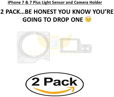 2X Front Camera Proximity Sensor Plastic Bracket Replacement for iPhone 7 and 7 Plus